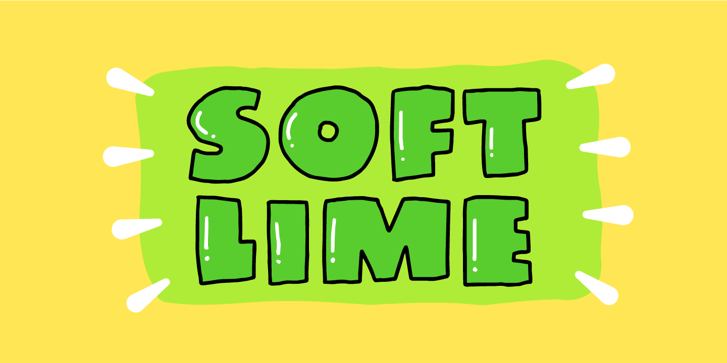 フォント Soft Lime